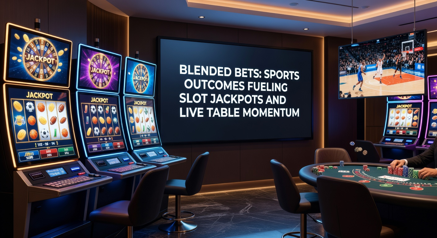 Visuelle Darstellung eines Live-Tischs, an dem Sport-Highlights den Einsatz multiplizieren und Jackpots aufleuchten