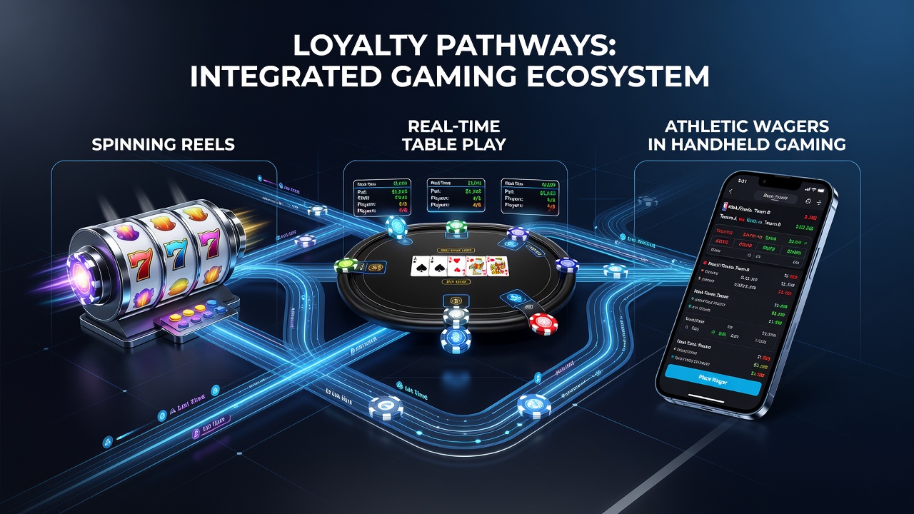 Darstellung integrierter Belohnungssysteme für mobile Casino- und Wettaktivitäten